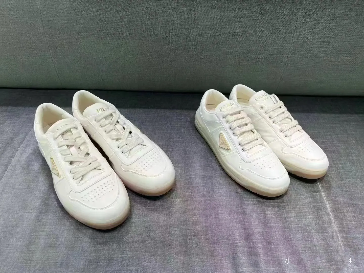 P380 Yuan 38-45 Prada Prada’s new men’s leather sports shoes, the highest version on the market, any comparison is welcome🆚! The original leather has excellent texture and is super high-end! Fetal sheep net lining imported from Italy, removable pad! Luxurious materials and fine workmanship, highly recommended!
